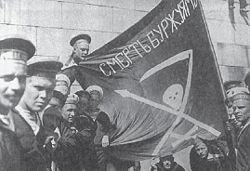 Revolutionary Russian servicemen of various political groups added to the feeling of the instability during 1917.