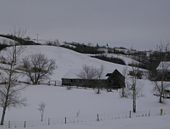 View of Winter in the Qu'Appelle Valley