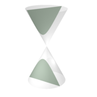 Hyperbola (shaded green) in terms of its conic section.
