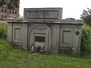The Howard family vault at Saint Paul's Cemetery, Baltimore, Maryland