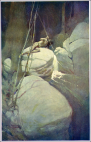 The Indian and His Solitude 2, by N. C. Wyeth, 1907
