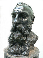 Rodin bust by Camille Claudel