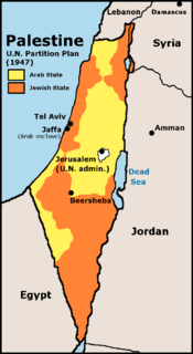 United Nations partition plan, 1947