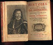 Histoire des Révolutions de Hongrie, La Haye, chez Jean Neaulme, 1739