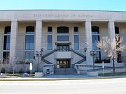 The courthouse of the Supreme Court of Nevada