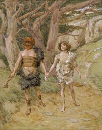 Cain leads Abel to Death, by James Tissot