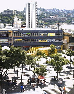 Chacaito, a commercial district of Caracas.