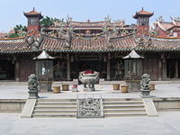 Guanyue temple in Quanzhou, Fujian, China,(关岳庙)