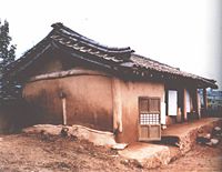The birth home of Yongmyung Moon in North P'yong'an Province