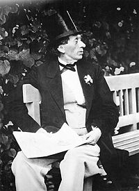Hans Christian Andersen in 1869.