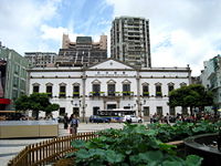 The senate building.