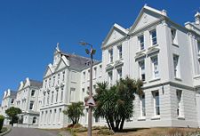 Frontage of Turner Building, Highland College.