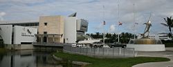 The front of the IGFA Hall of Fame and Museum in Dania Beach, Florida, USA