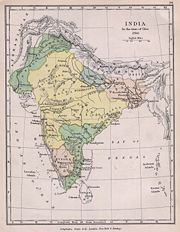 Extent of the Maratha Empire ca. 1760(shown here in yellow). Note how, despite being surrounded, Maratha armies, even at at their peak, never expanded Goa.
