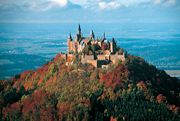 The ancestral home of the House of Hohenzollern, Swabia, Germany.
