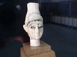 Depiction of the head of an unknown Ugaritic prince