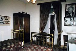 Agatha Christie's room at the Pera Palas hotel where she wrote Murder on the Orient Express.