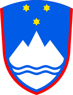 Coat of arms of the modern-day Republic of Slovenia