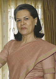 Sonia Gandhi, Leader of the INC