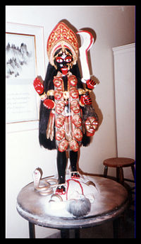 Kali in traditional form