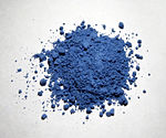 Natural ultramarine pigment in powdered form.