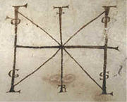Monogram of Henry III.