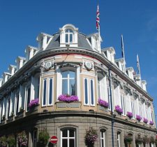 The Parish Hall of St. Helier is the seat of municipal administration