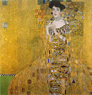 Adele Bloch-Bauer I, which sold for a record $135 million in 2006. Neue Galerie, New York.