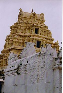 Temple in outer fortification