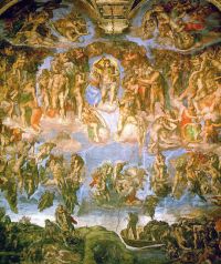 The Christian idea of Jesus returning on the clouds may have originated in Daniel 7:13.