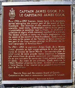 Captain Cook monument, Corner Brook, Newfoundland