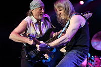 Roger Glover and Steve Morse of Deep Purple.
