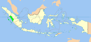 Location of western-Sumatra, home of the Minangkabau