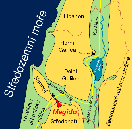 Image:Megido mapa.svg