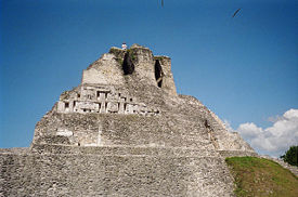 Mayan ruins in Belize.