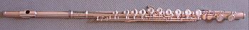 A modern, closed hole ("Plateau") model flute.