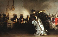 El Jaleo, 1880, oil on canvas, 240 x 348 cm, Isabella Stewart Gardner Museum, Boston.