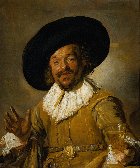 The Jolly Drinker by Frans Hals, 1628-30 (Rijksmuseum)