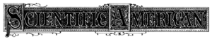 Scientific American logo, 1870