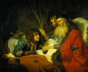 Isaac Blessing Jacob, Govert Flinck, 1638