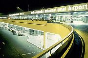 The Indira Gandhi International Airport, Delhi, India is one of the few airports in the world that uses the CAT-3B Instrument Landing System.