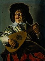 Serenade (bottom lit) by Leyster, 1629 (Rijksmuseum)