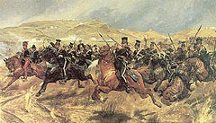 Charge of the Light Brigade. An Example of the artistic glorification of death.