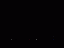 Animation of a lightning strike