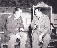 Alfredo Stroessner with Argentina's Juan Perón.