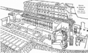 A reconstruction by Christian Huelsen from 1905.