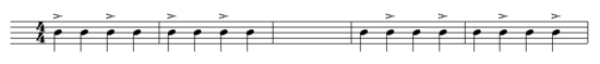 Backbeat transformation