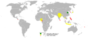 Ginger output in 2005