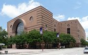 Wortham Center in the Theater District of Downtown