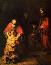 Rembrandt, Return of the Prodigal Son, 1662, (Hermitage Museum, St Petersburg)